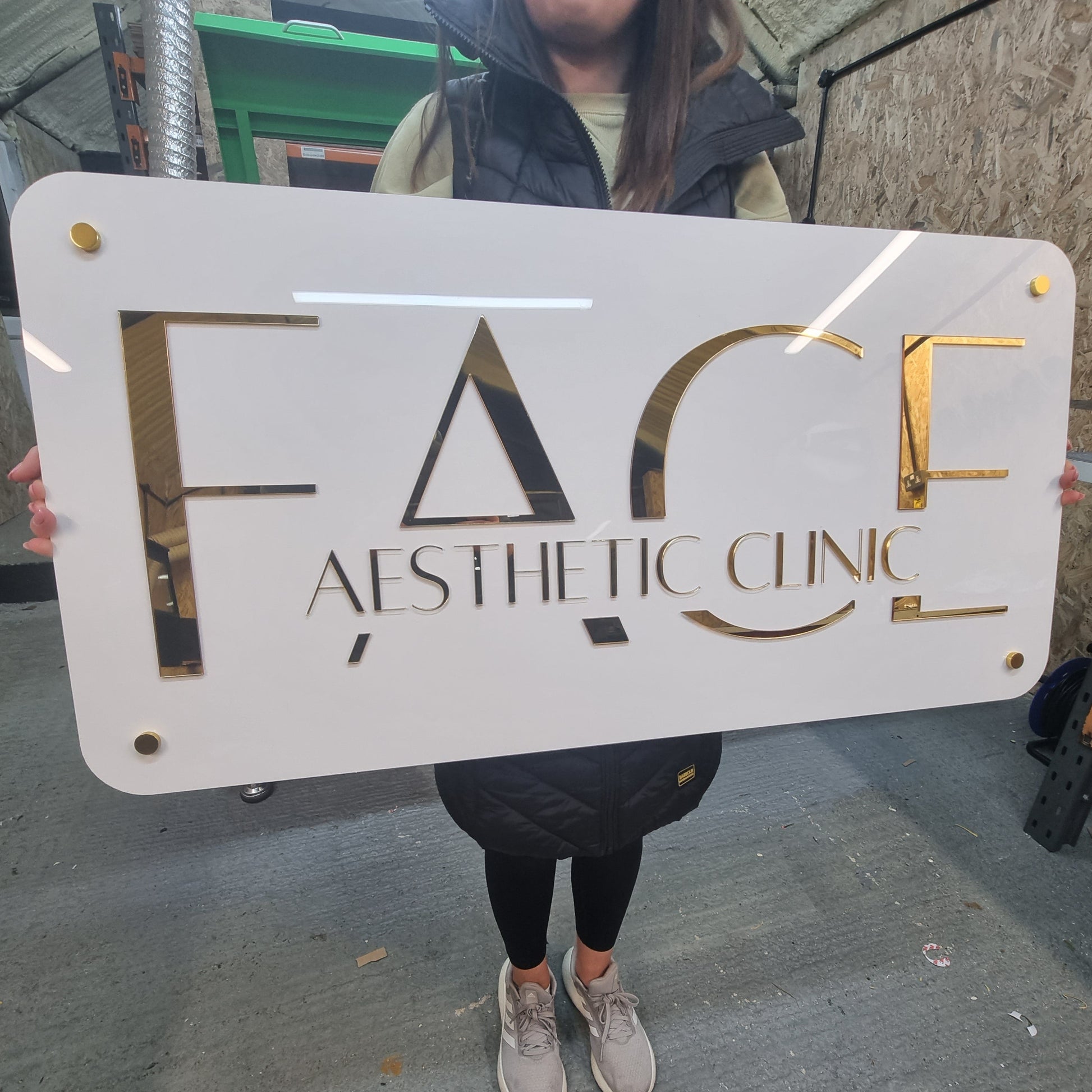 Rectangular Business Wall Signs