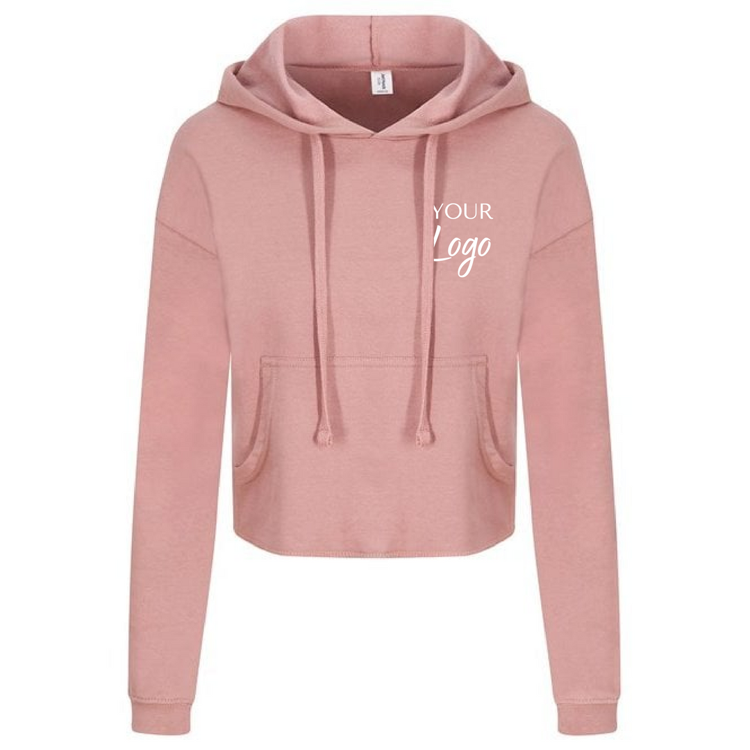 AWDIS Cropped Hoodie - Ladies