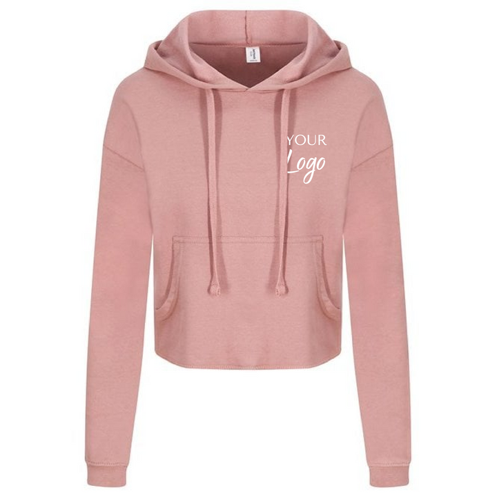 AWDIS Cropped Hoodie - Ladies