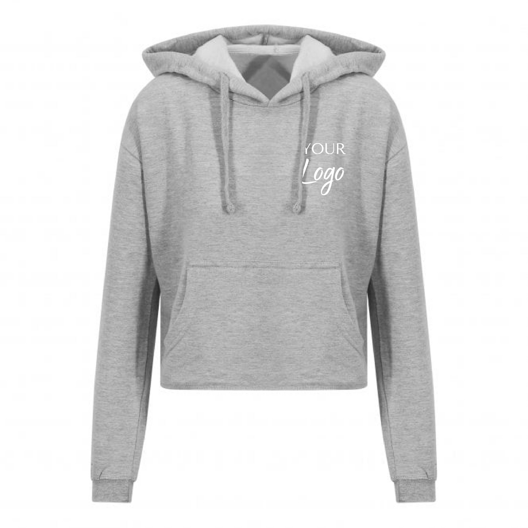 AWDIS Cropped Hoodie - Ladies