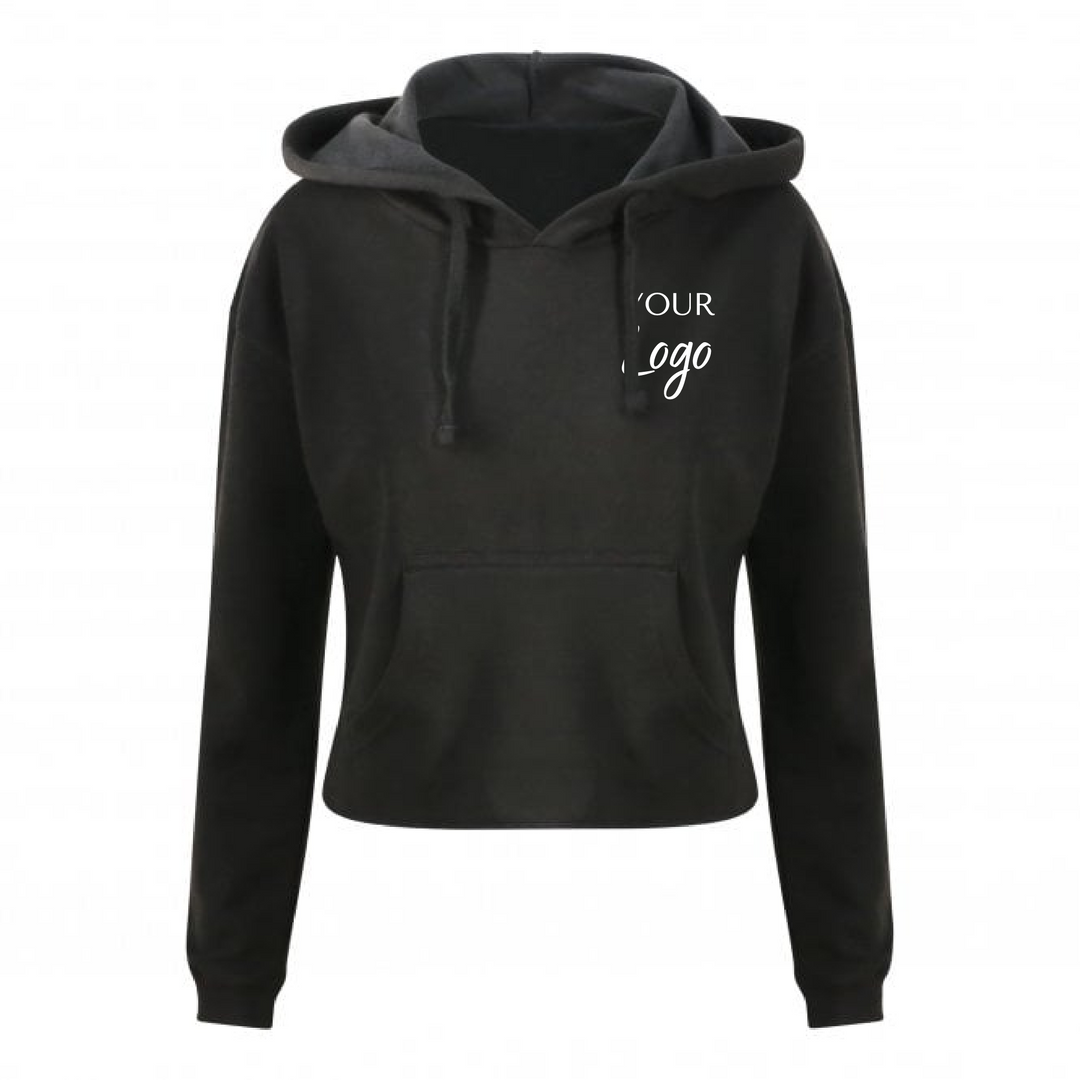 AWDIS Cropped Hoodie - Ladies